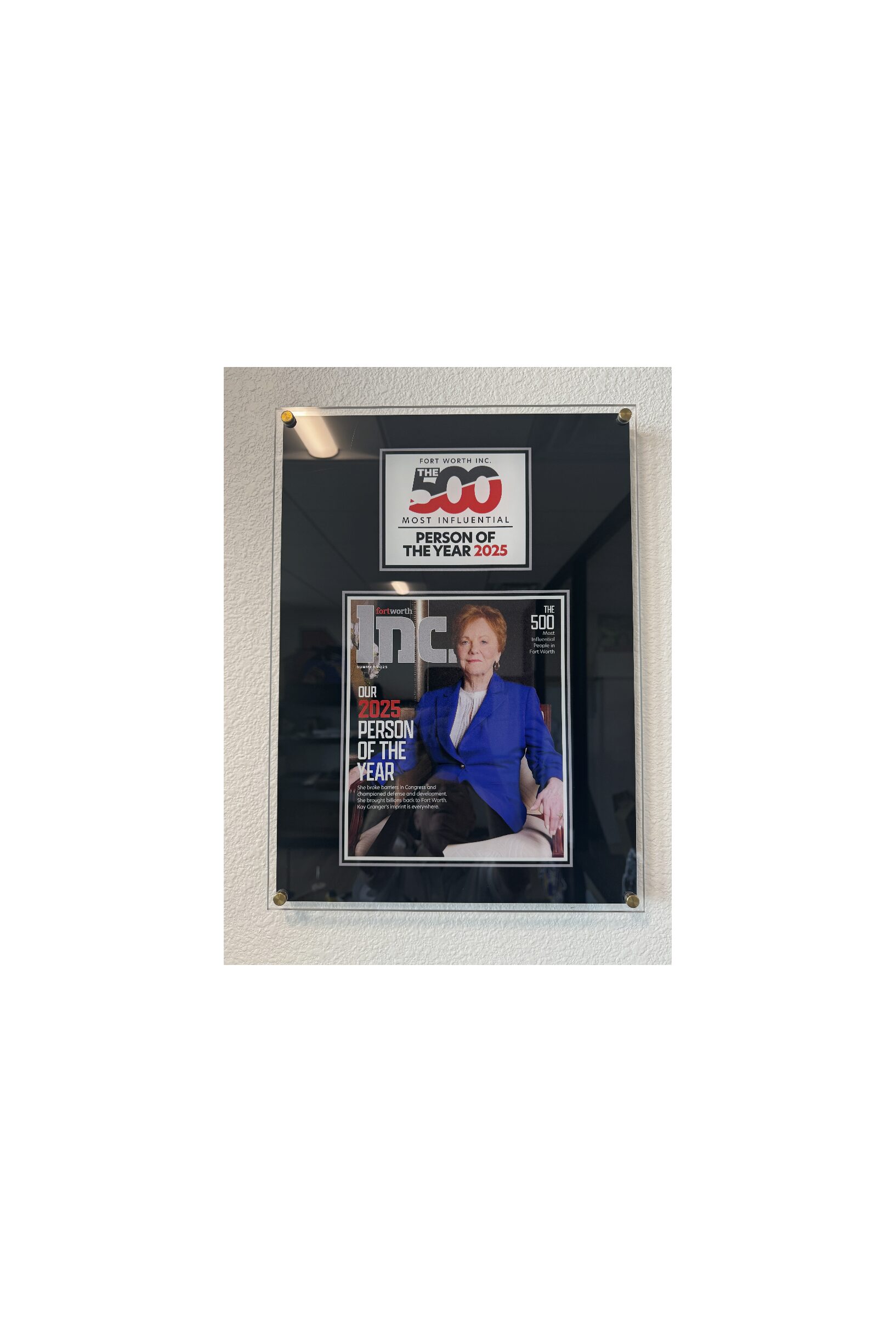 Acrylic Award Plaque