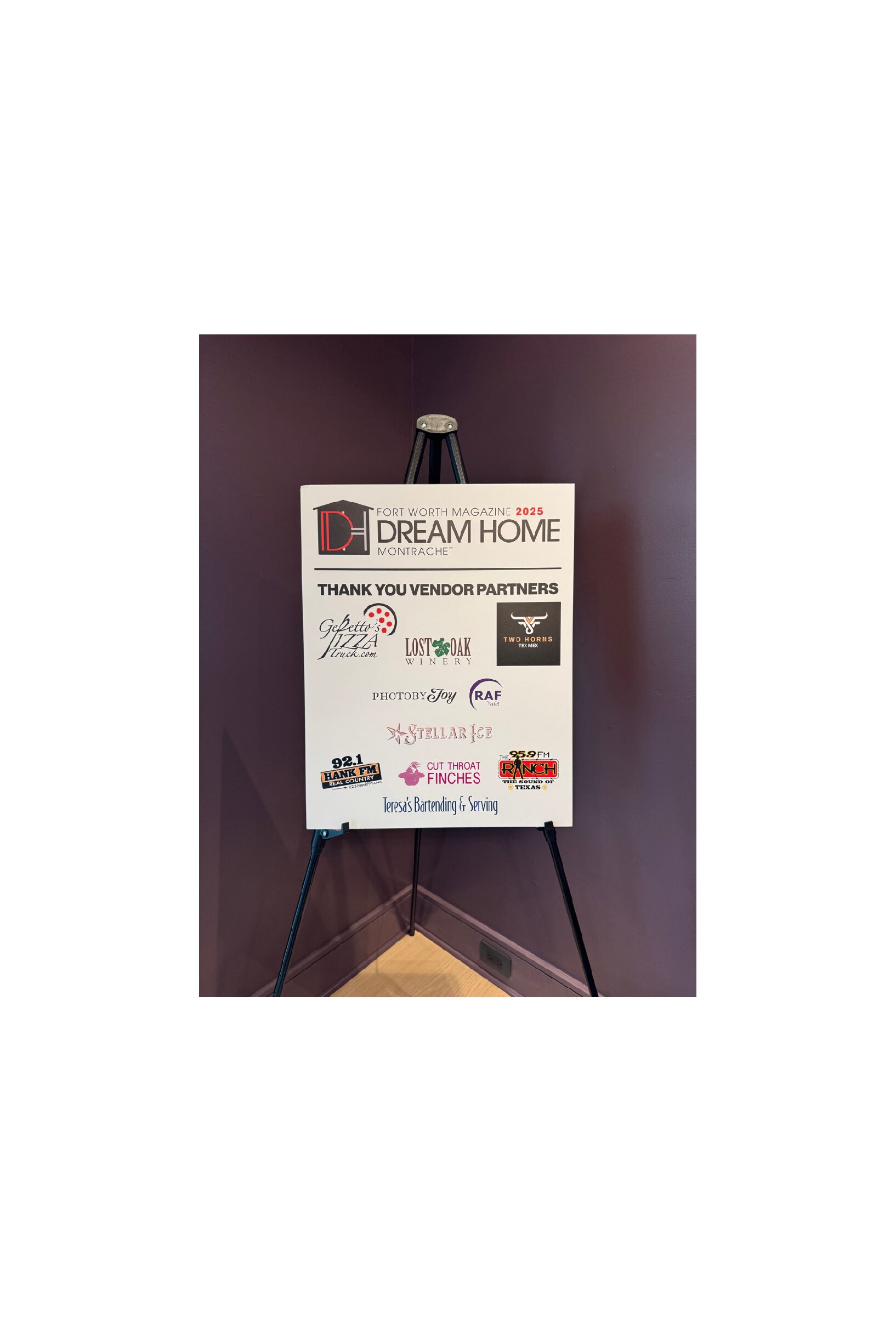 Foam Board Sign
